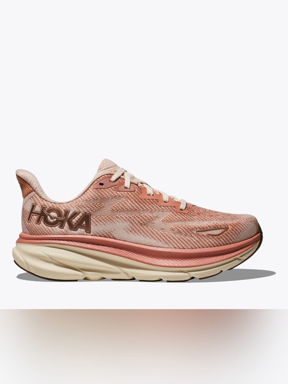 HOKA Clifton 9 Women's Sandstone / Cream Size 7B